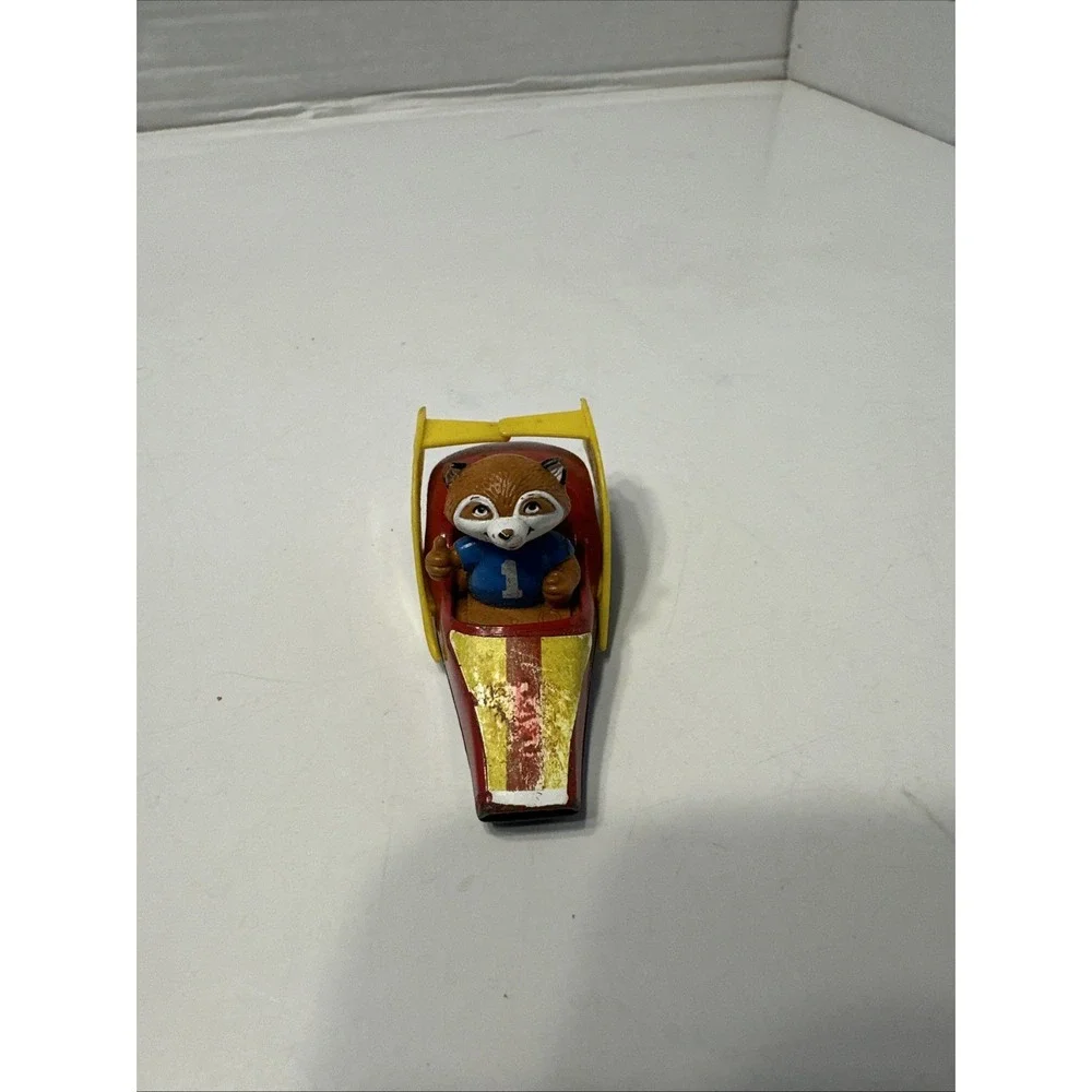 ERTL Shirt Tales Rick‎ RACOON Die Cast Car 1980 Hallmark Card 3